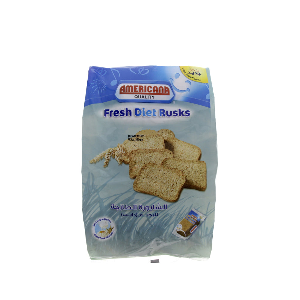 Americana Cake Rusk Diet 350G