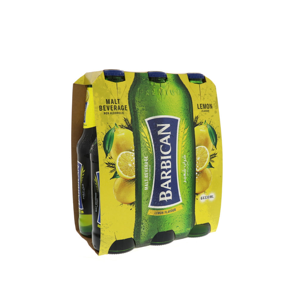 Barbican Lemon Non Alcoholic Malt Beverage 6x330ml