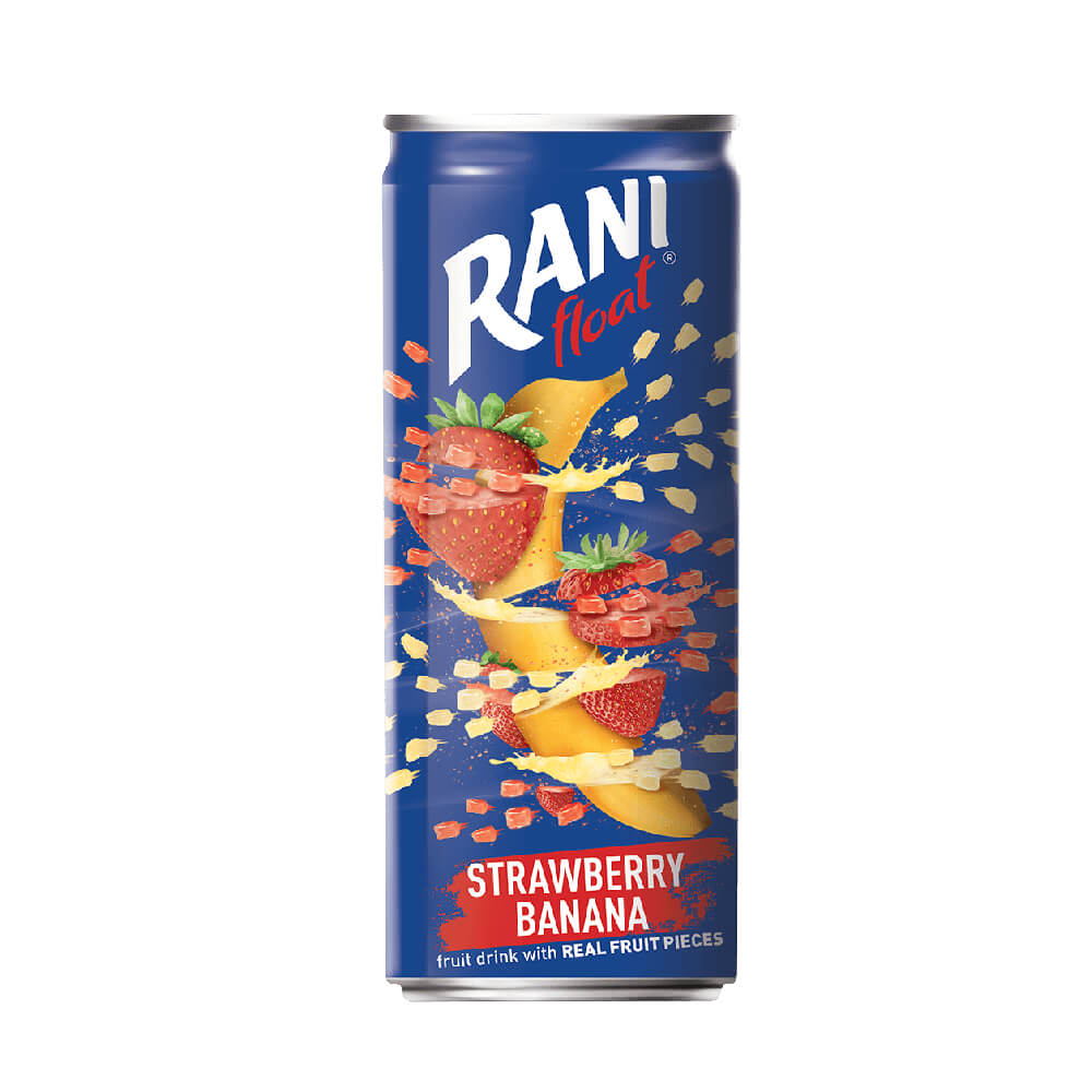 Rani Float Strawberry Banana Juice No Added Sugar 240ml