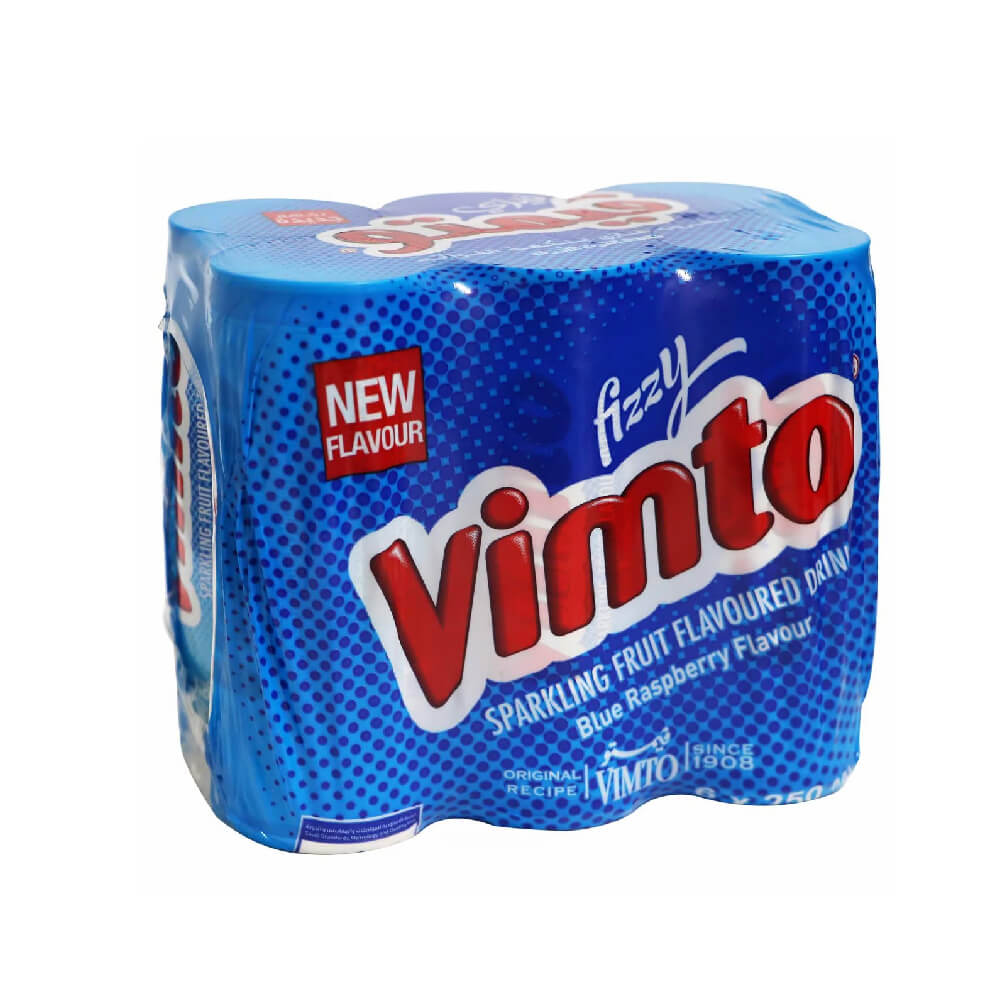 Vimto Can Blue Raspberry 6x250ml
