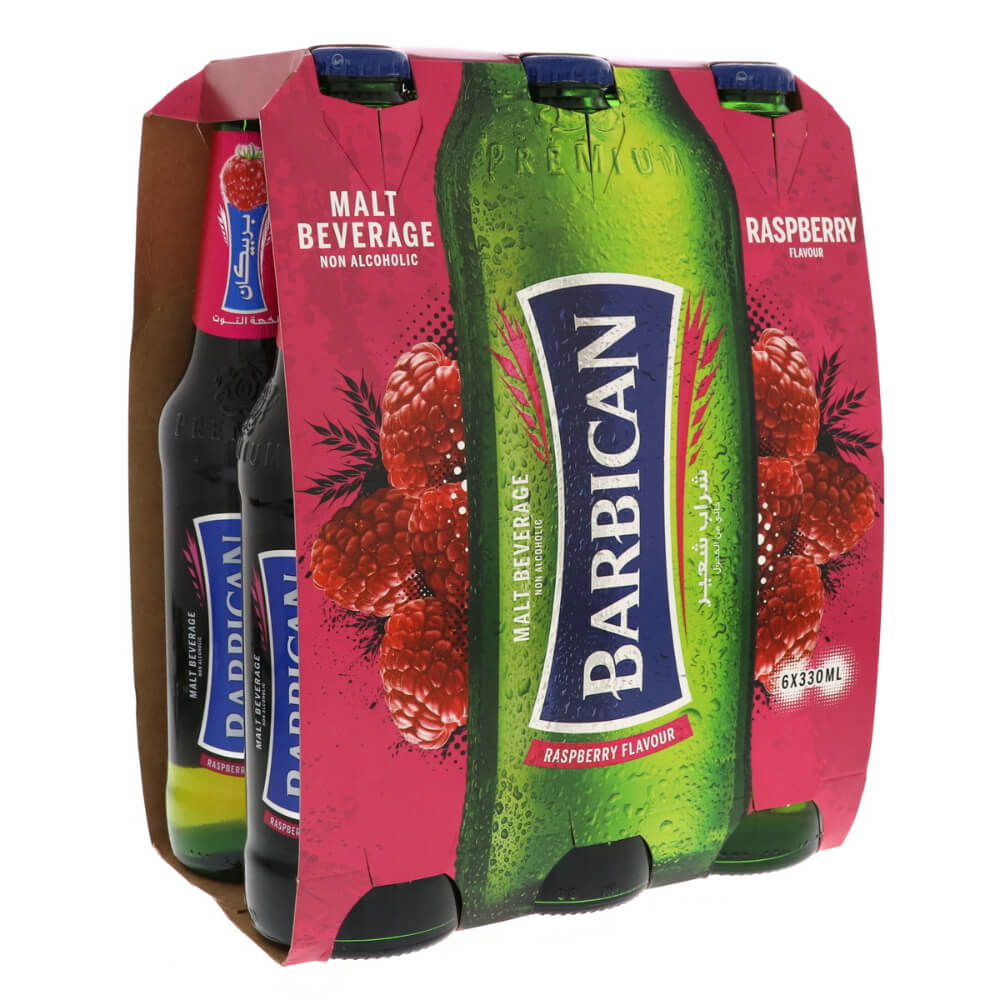 Barbican Raspberry Non Alcoholic Malt Beverage 6x325ml