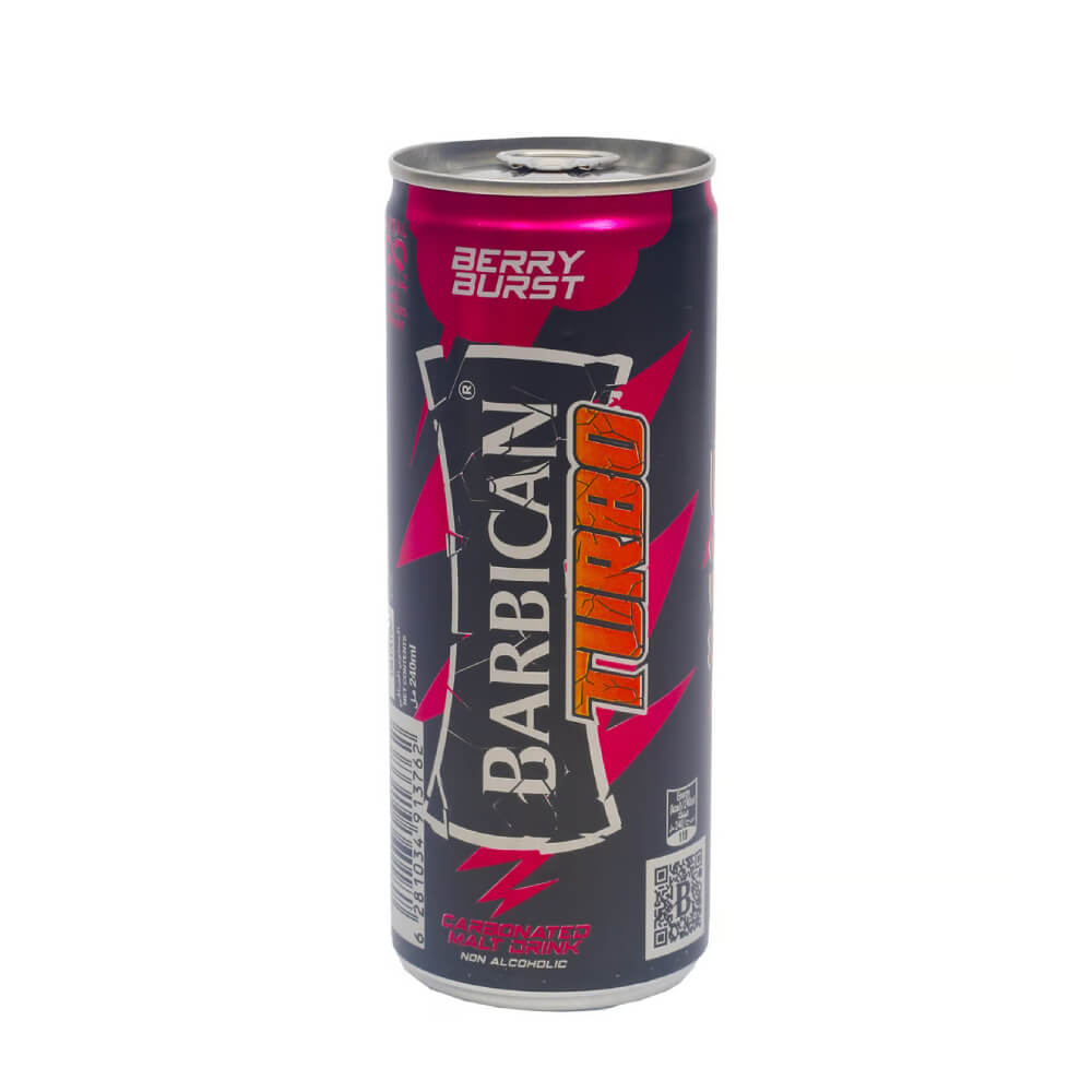 Barbican Turbo Berry Burst Carbonated Malt Drink 240ml