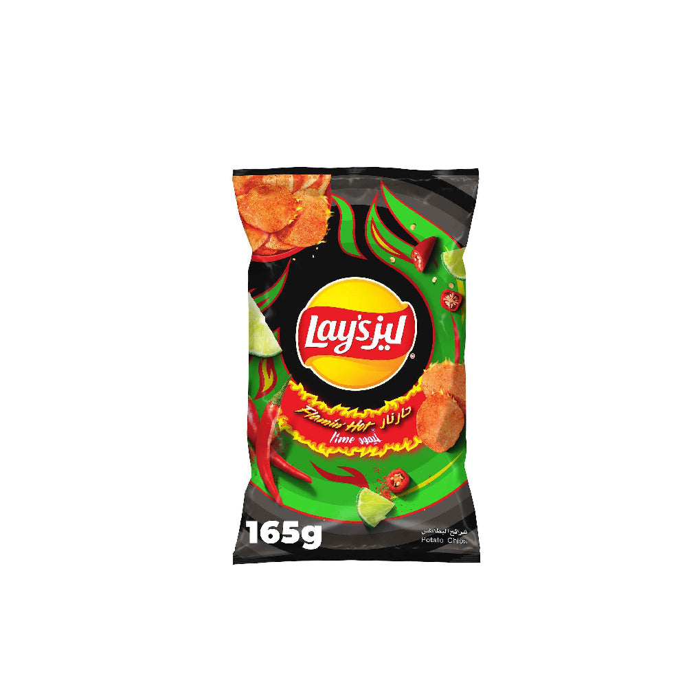 Lays Flaming Hot Lime 165gm