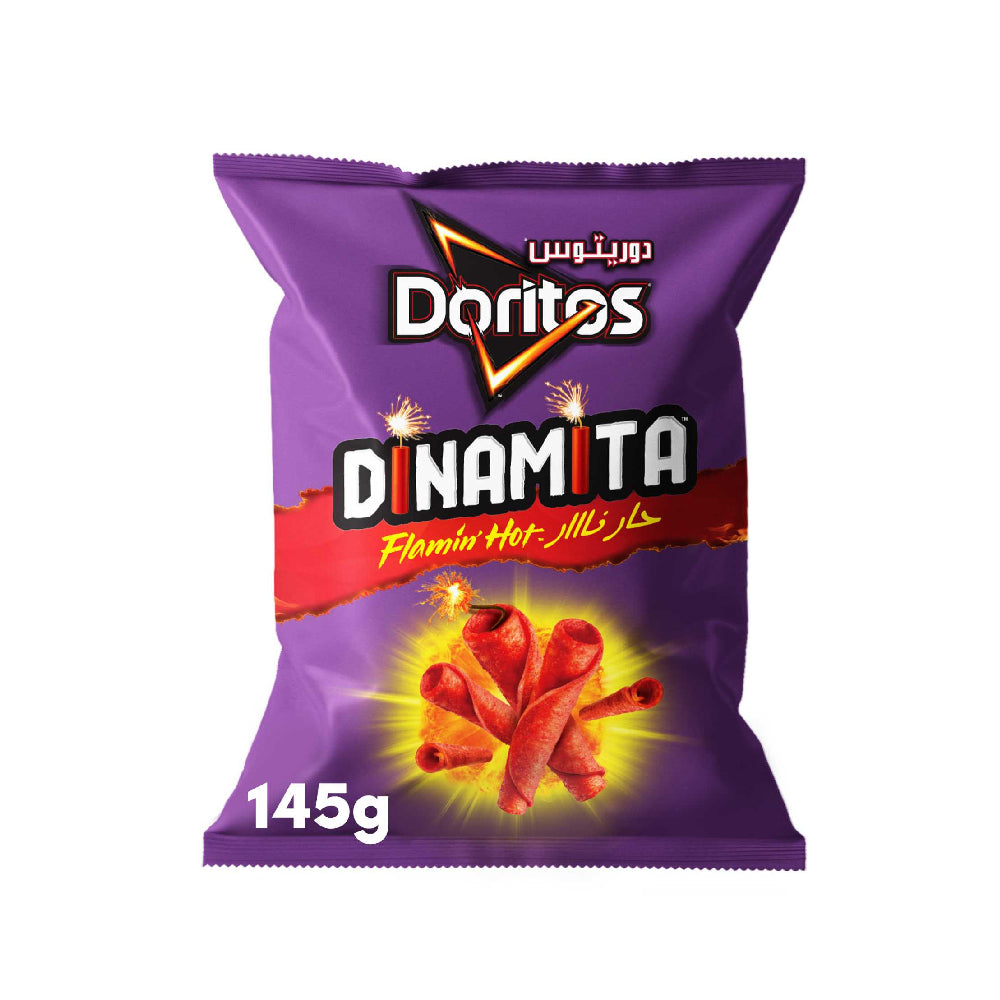 Doritos Dinamita Flamin Hot Tortilla Chips 145gm