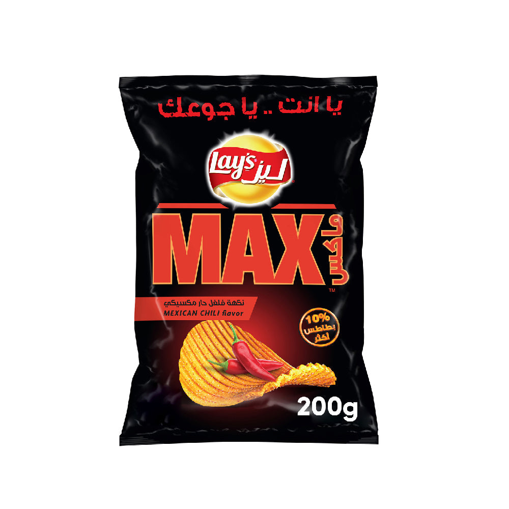 Lay's Max Chips Mexican Chili 200G