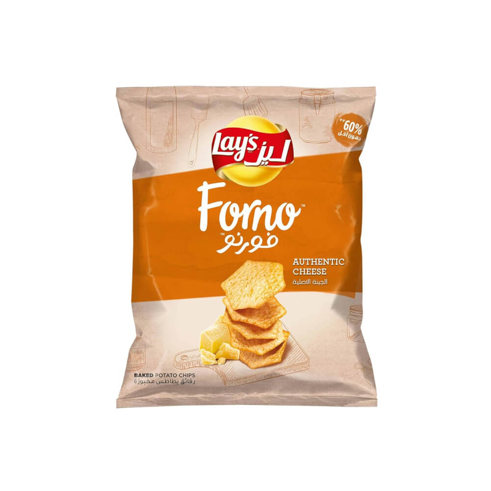 Lay's Forno Authentic Cheese Chips 40Gm