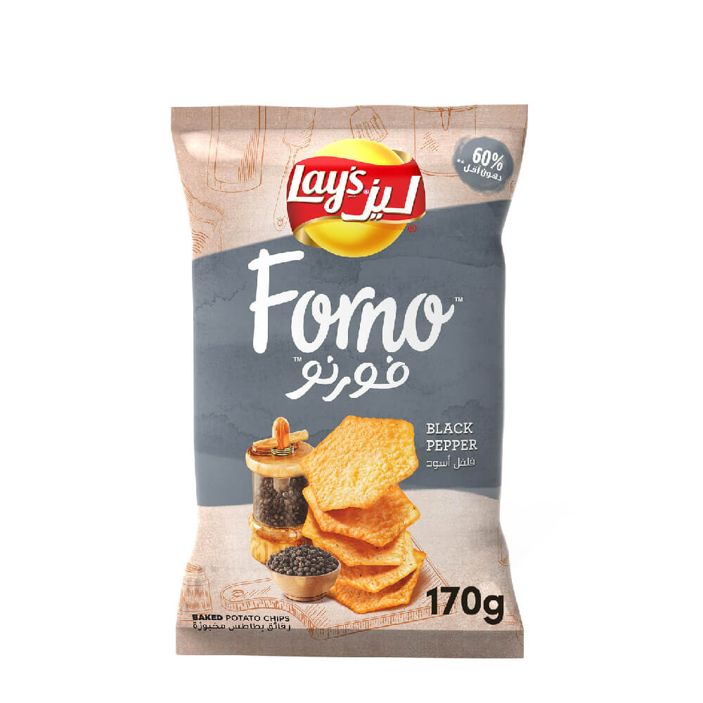 Lay's Forno Chips Black Pepper 170G