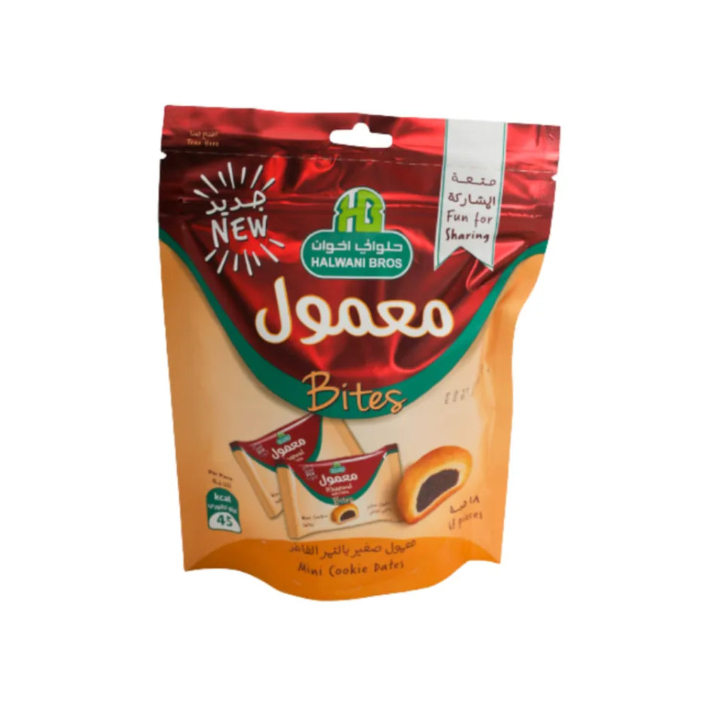 Halwani Mini Cookies With Dates 180gm