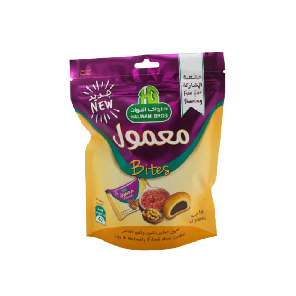Halwani Fig Walnut Mini Cookies 180gm