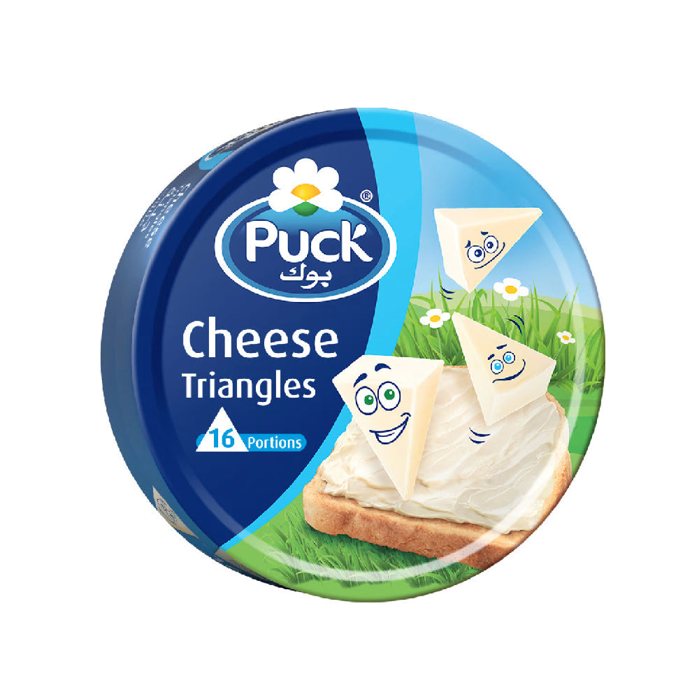 Puck Cheese Triangles 240Gm