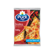 Puck Mozzarella and Cheddar Shredded Cheese Mix 180gm