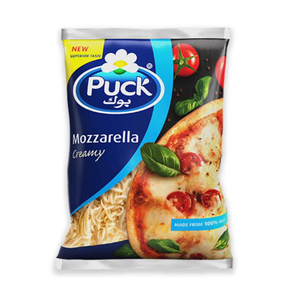 Puck Shredded Creamy Mozzarella 900Gm