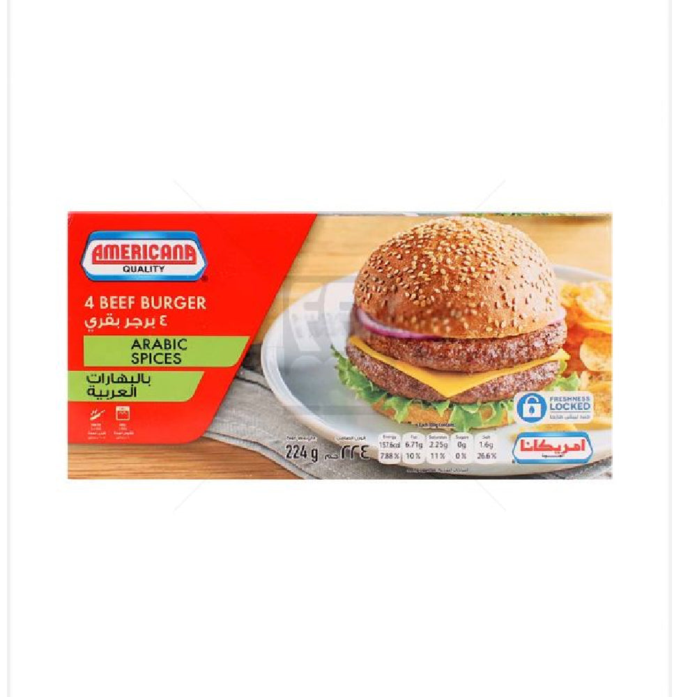 Americana Hamburger 4s 224gm
