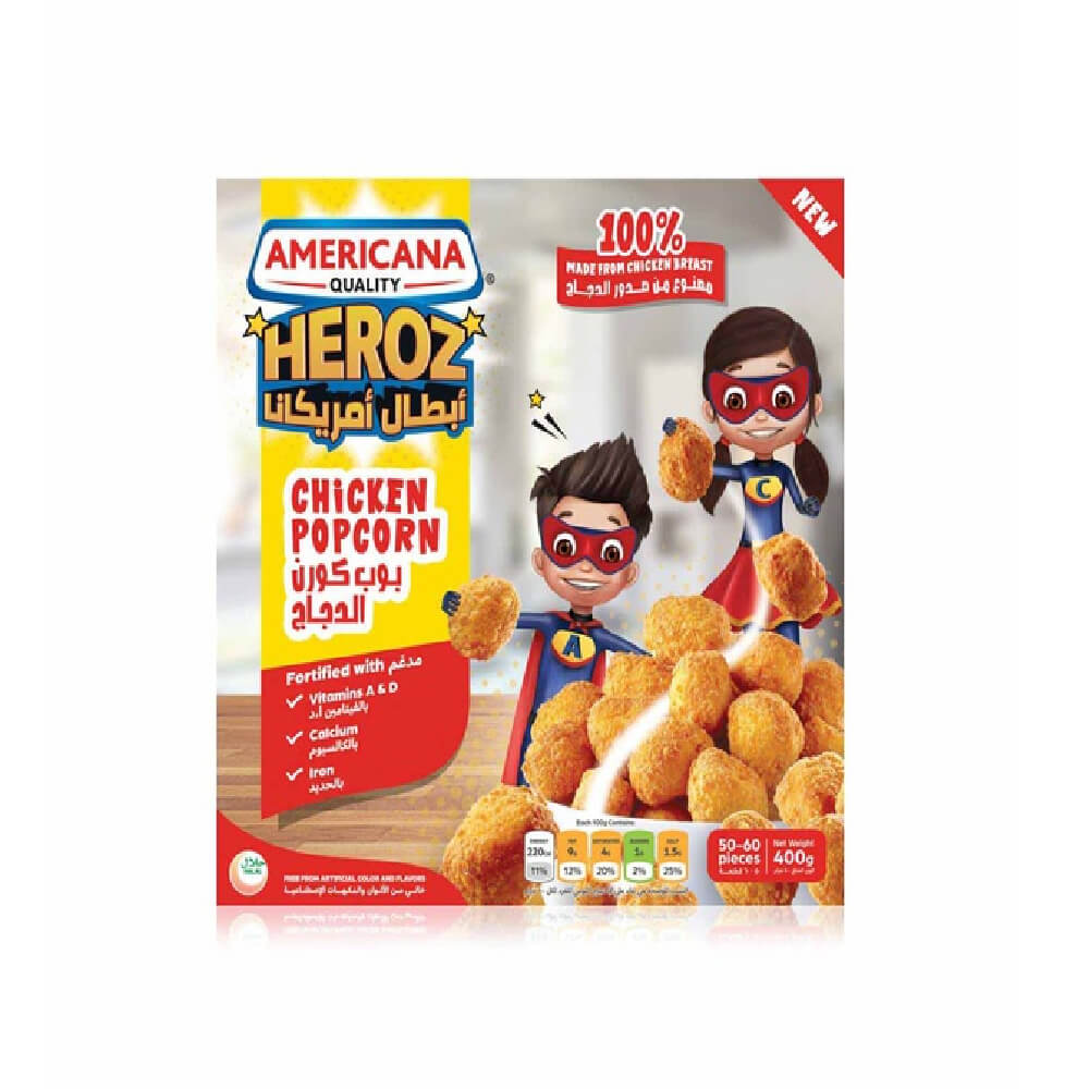 Americana Chicken Popcorn 400gm