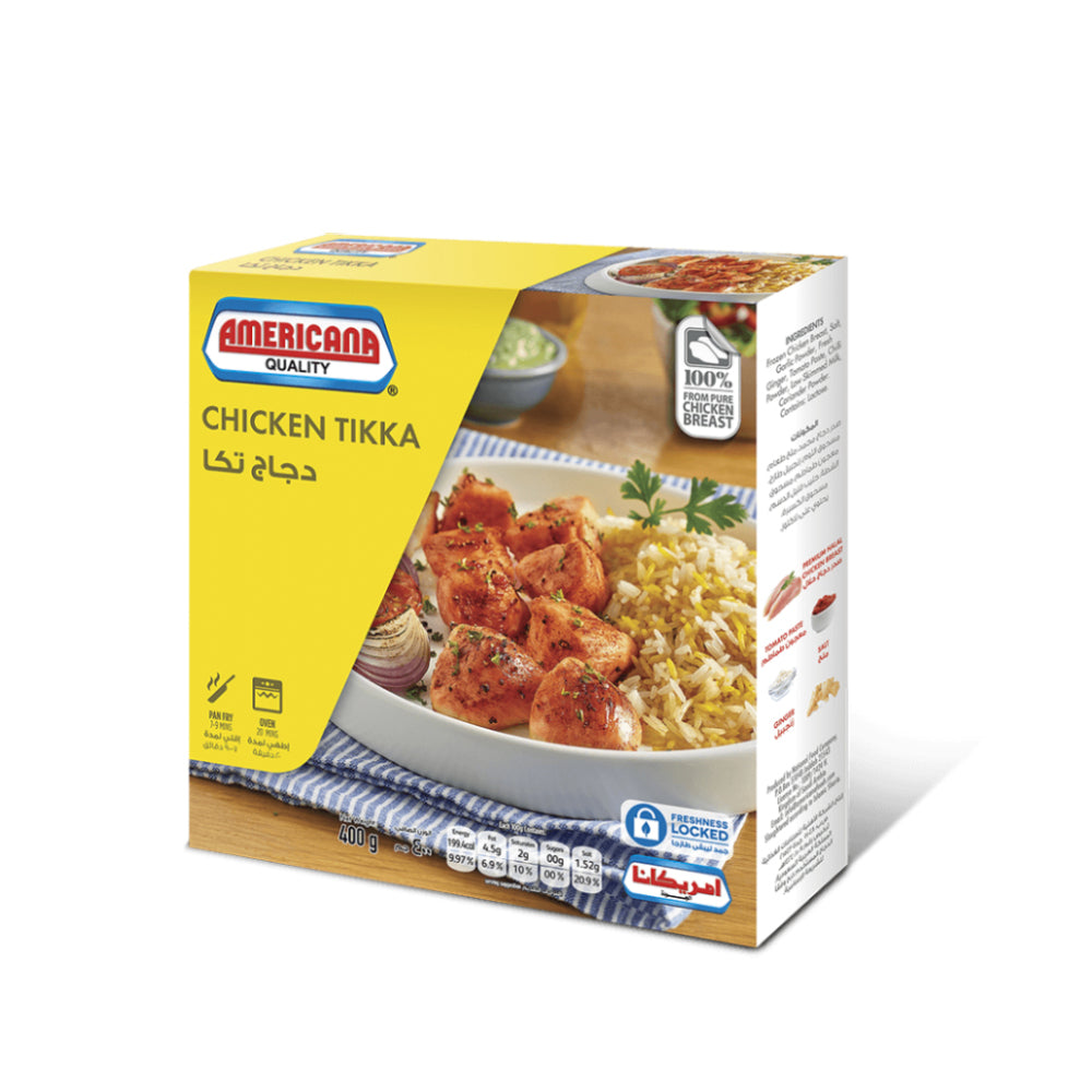 Americana Chicken Tikka 400gm