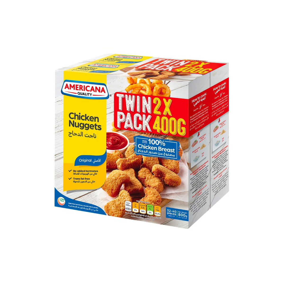 Americana Original Chicken Nuggets 2x400g