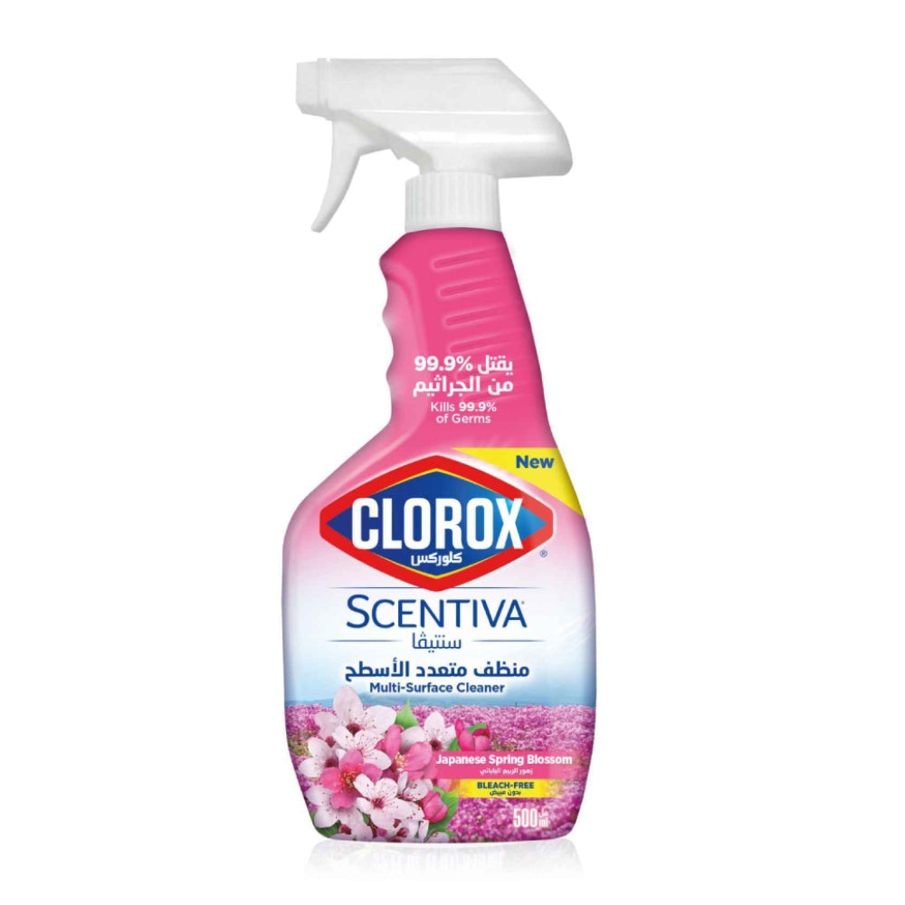 Clorox Scentiva Multi Surface Cleaner Japanese Spring Blossom 500ml