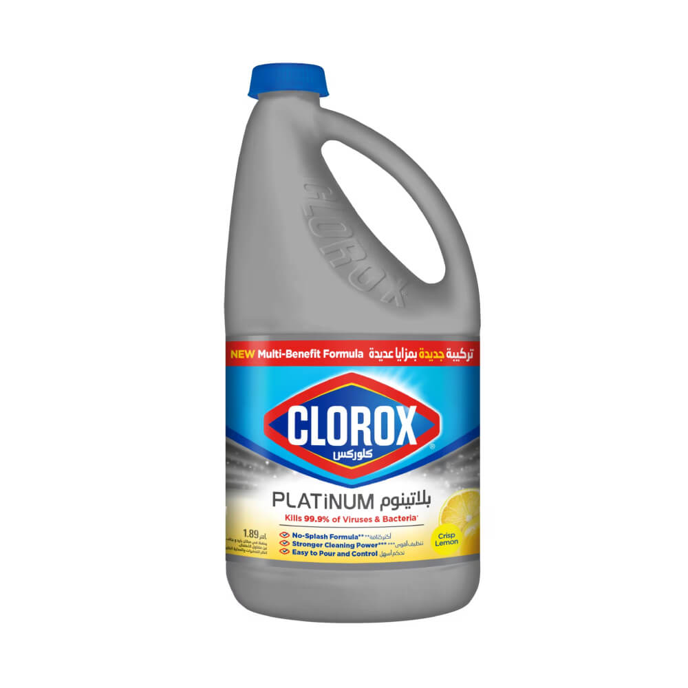 Clorox Platinum Crisp Lemon Bleach 1.89L