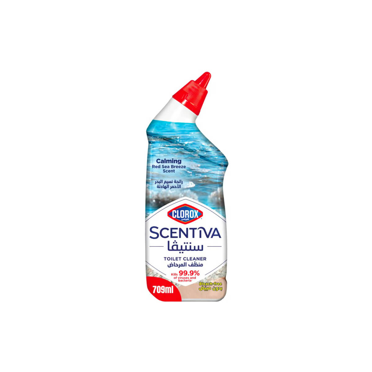 Clorox Scentiva Red Sea Breeze Scent Toilet Cleaner 709ml