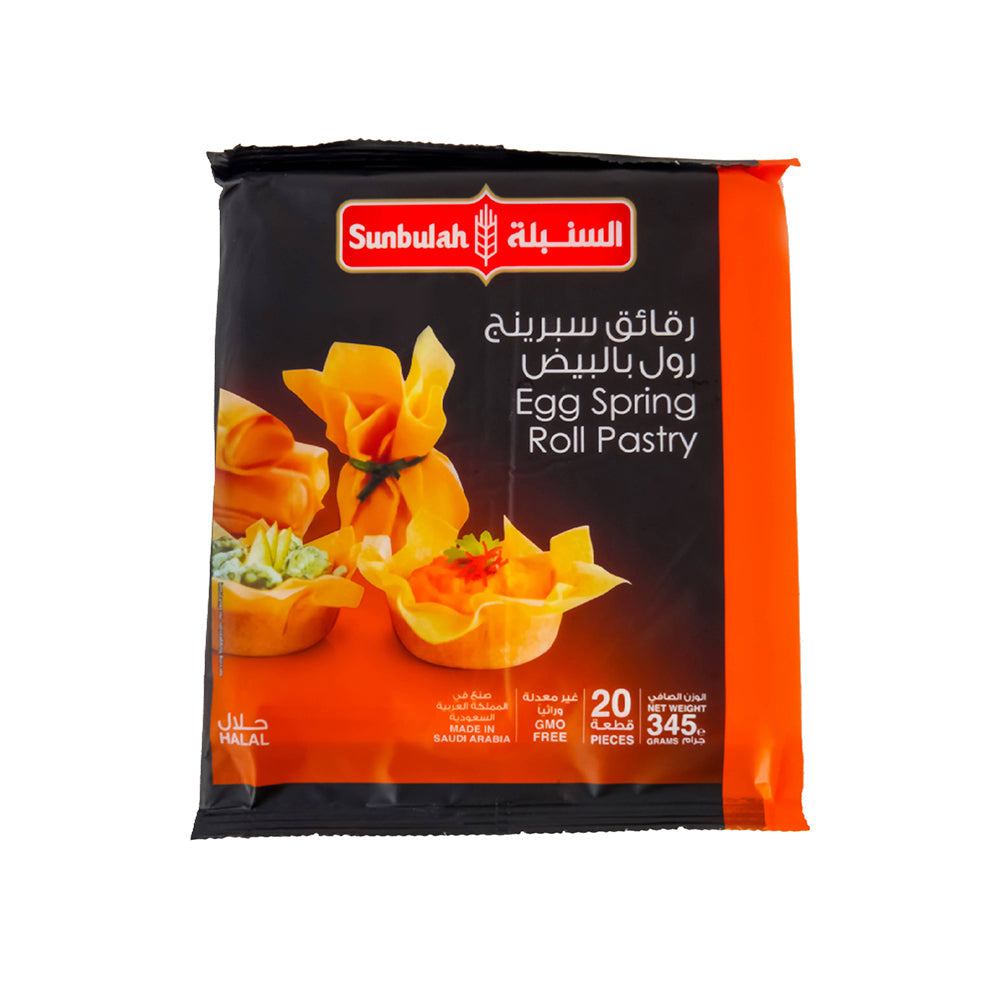 Sunbulah Egg Roll Pastry Spring Roll 345G