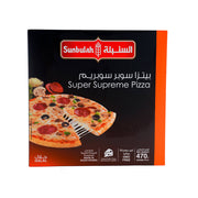 Sunbulah Super Supreme Pizza Pepperoni & Beef 470Gm
