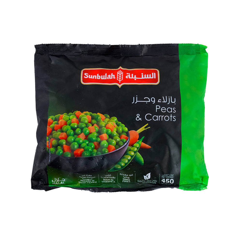 Sunbulah Peas & Carrots 450G