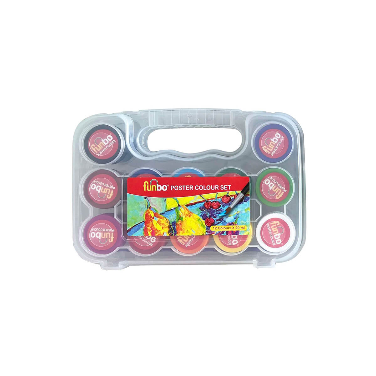 Funbo Poster Color Set 20ml 12 Pieces