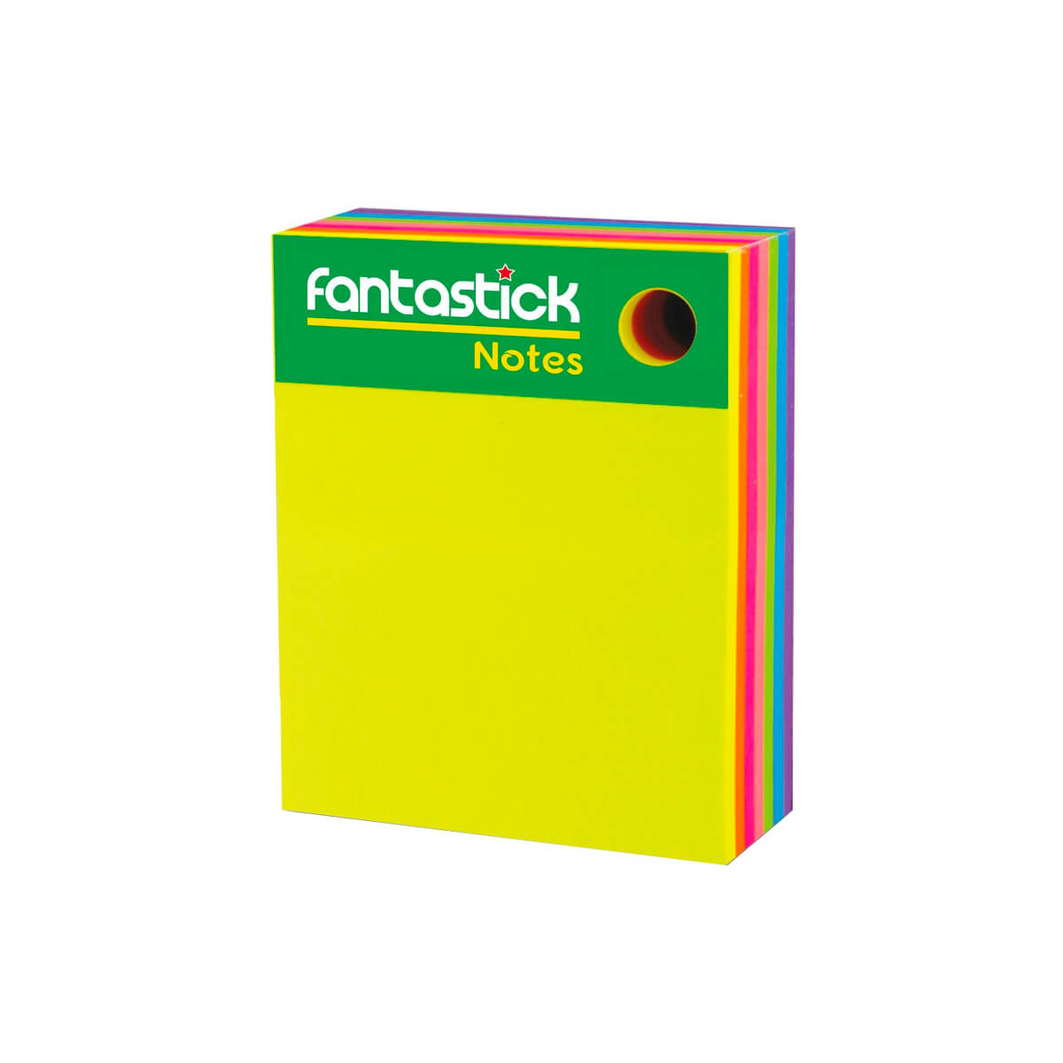Fantastick Colored Sticky Notes 3x4 inch 7 Pieces