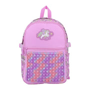 Nomad Popit Purple Unicorn Backpack 17 inch