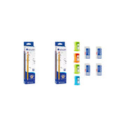 Atlas HB 2 Pencil 2 Box + Erasers 4 Pieces + Sharpeners 4 Pieces