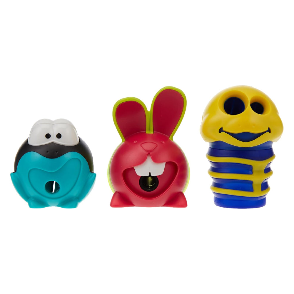 Maped Croc Croc Signal Innovation Pencil Sharpener 3 Pieces
