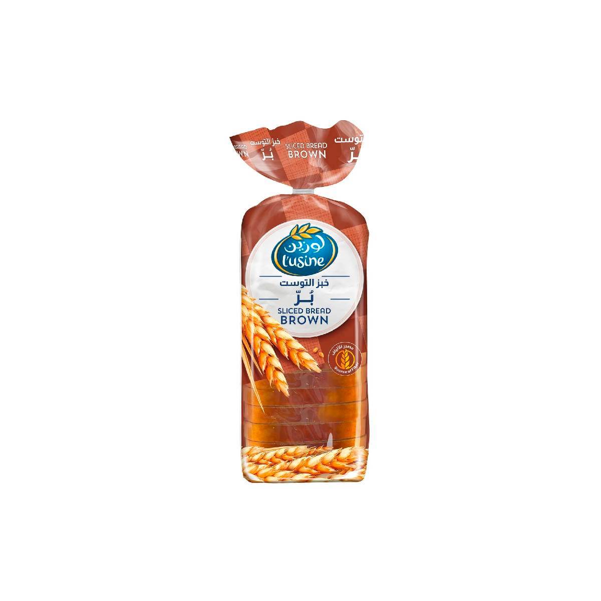 Lusine Bread Sliced Brown 600G