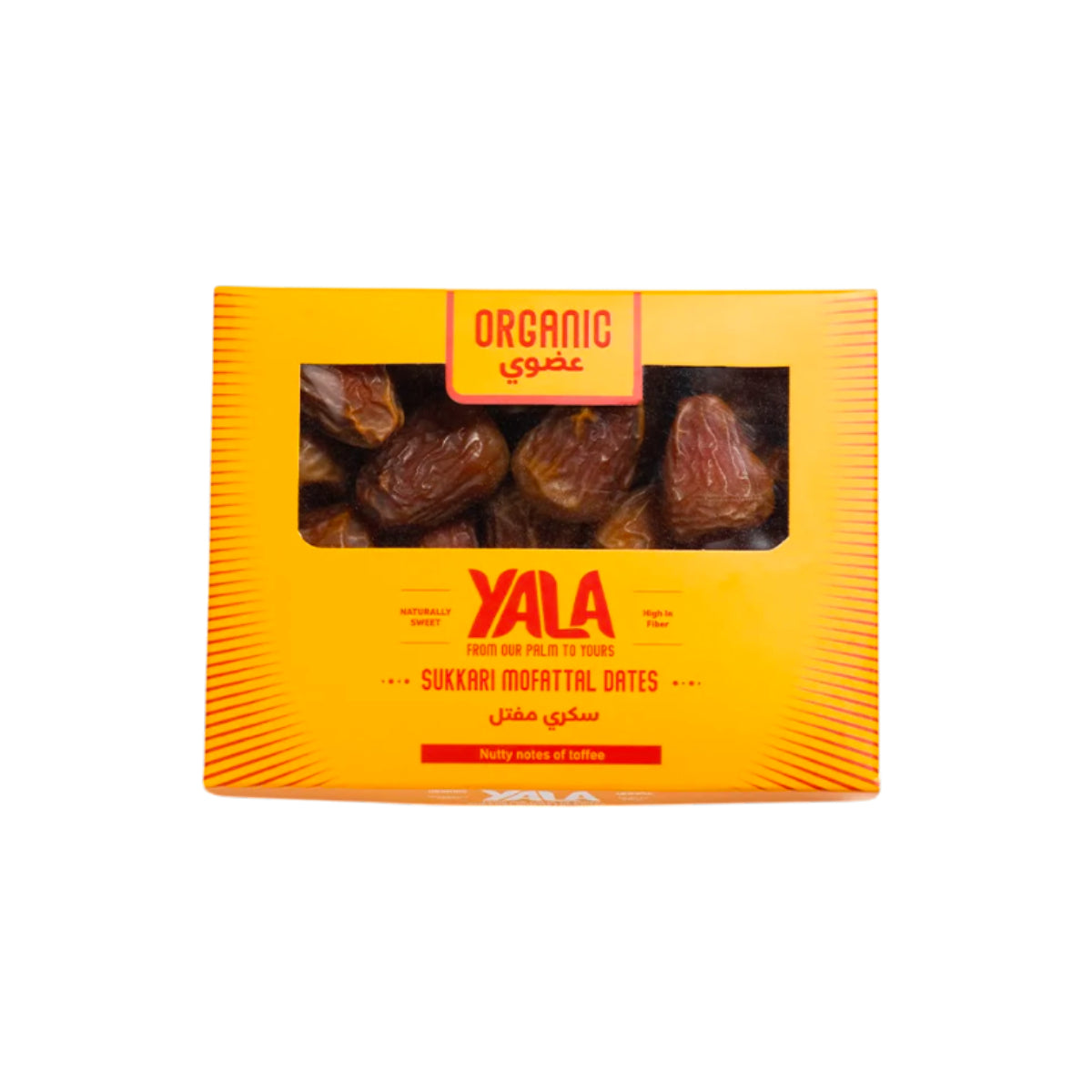 Yala Organic Sukkary Mufattal Dates 400g