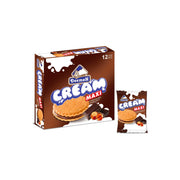 Deemah Cream Maxi Chocolate Hazelnut Biscuits 12x25g