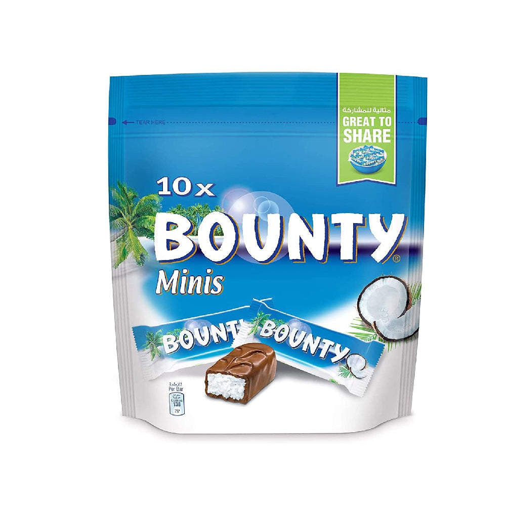 Bounty Mini Coconut Chocolate Bag 285gm