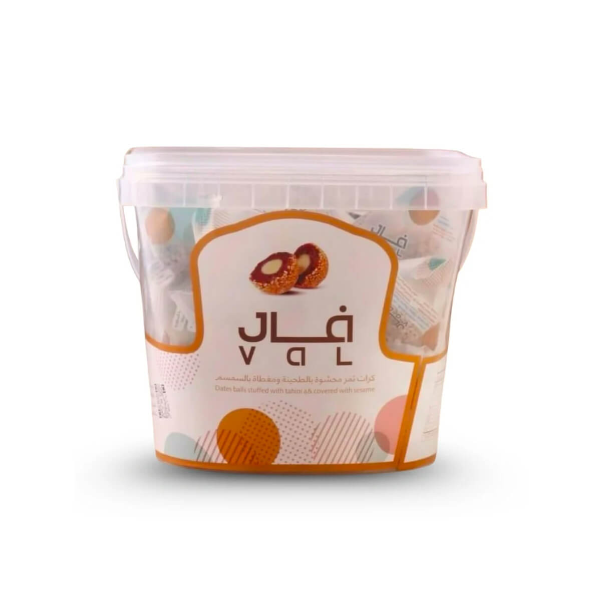 Val Dates Balls Stuffed with Tahini & Sesame 500g