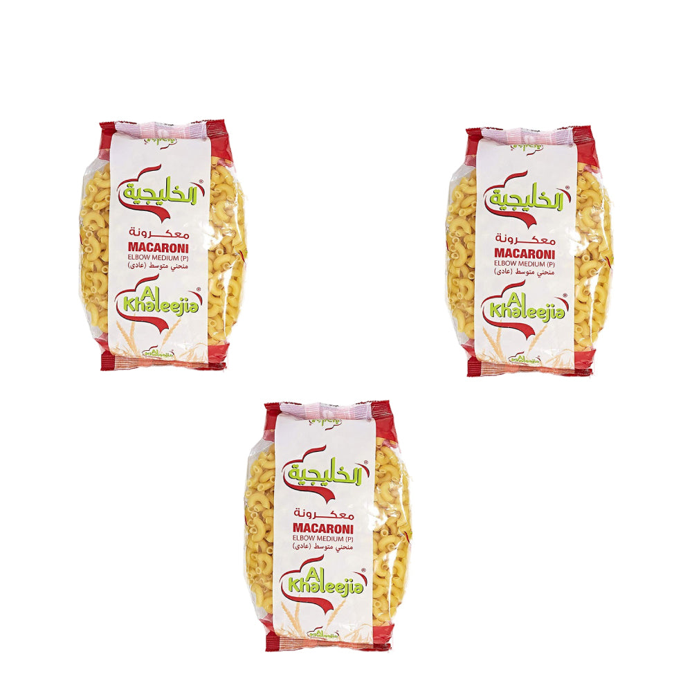 Al Khaleejia Elbow Medium K-701 3x400gm