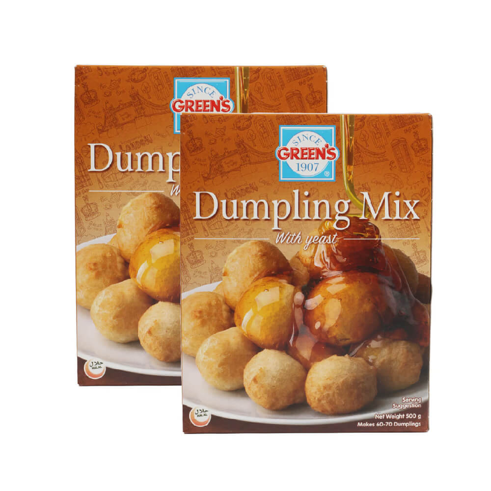 Greens Dumpling Mix With Yeast 2x500Gm
