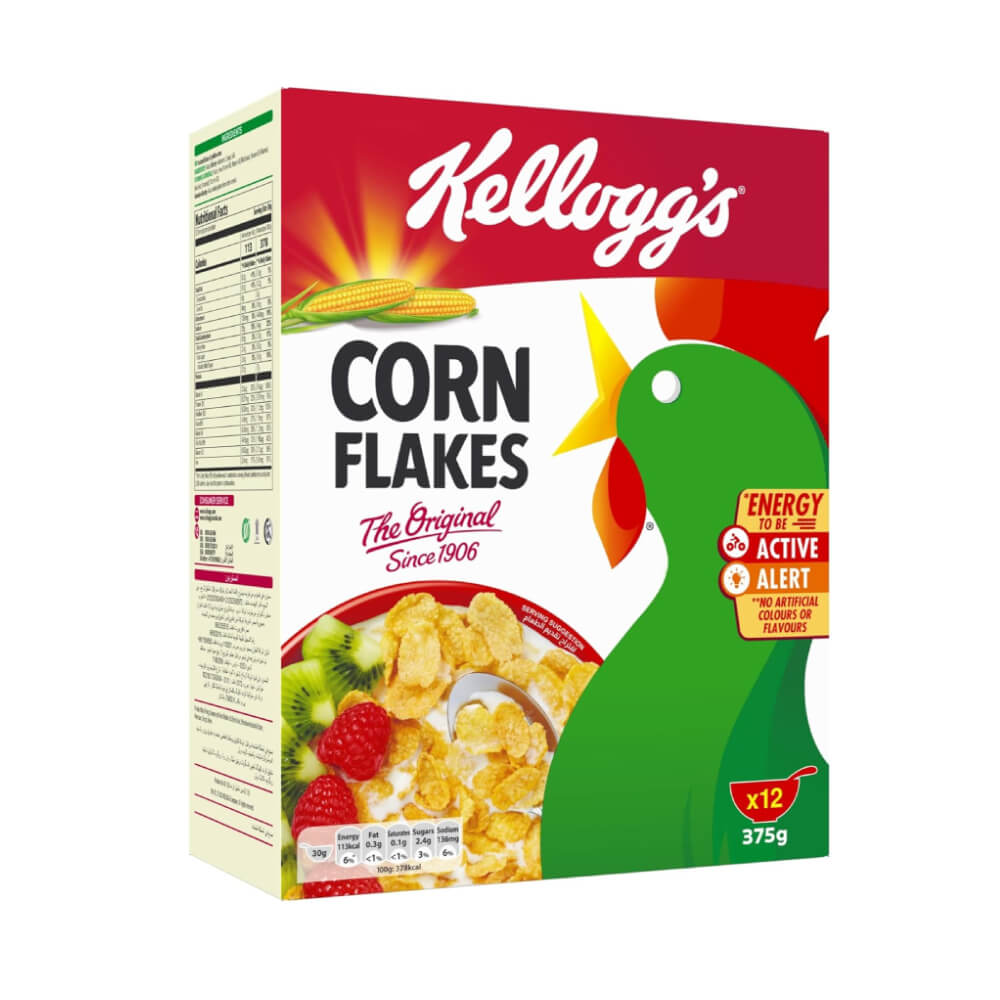 Kellogg's The Original Corn Flakes Cereal 375gm