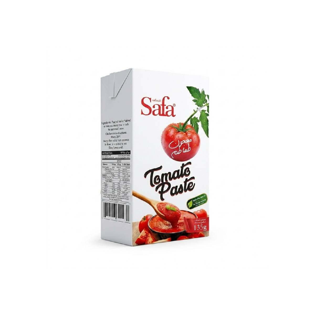 Safa Tomato Sauce Tetra Pack 135gm