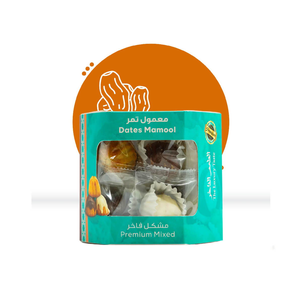 Tamr Wa Qhwah Dates Mamool Premium Mixed 250gm