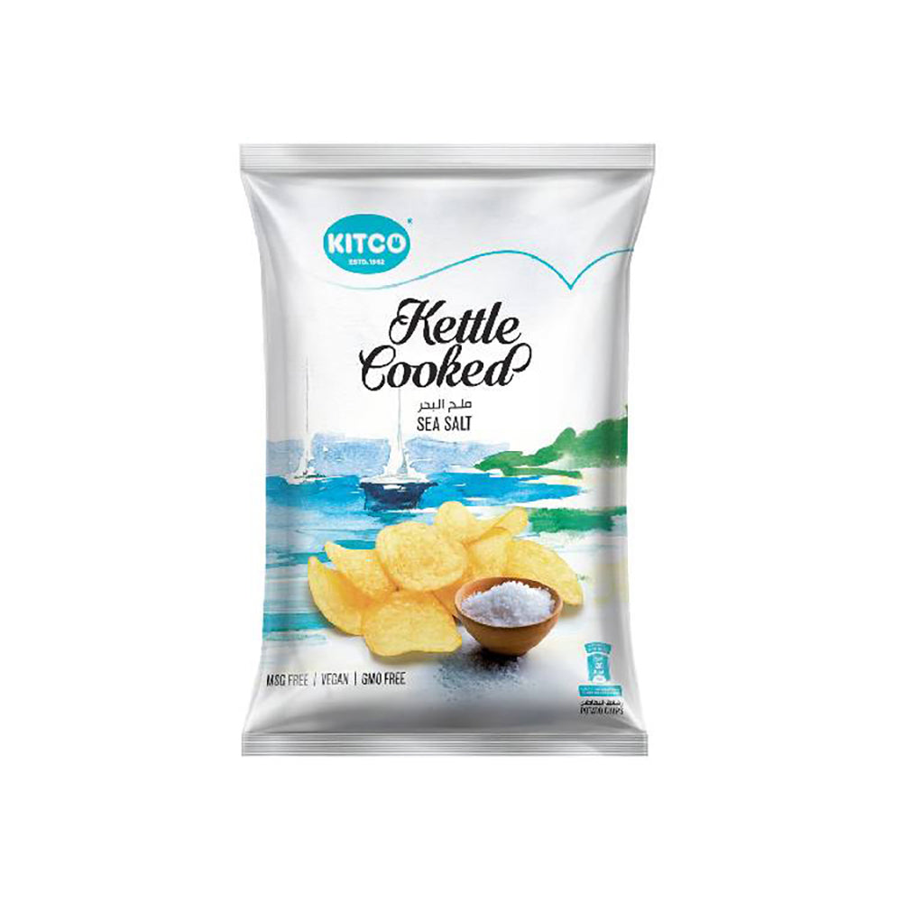 Kettle Cooked Sea Salt 150G