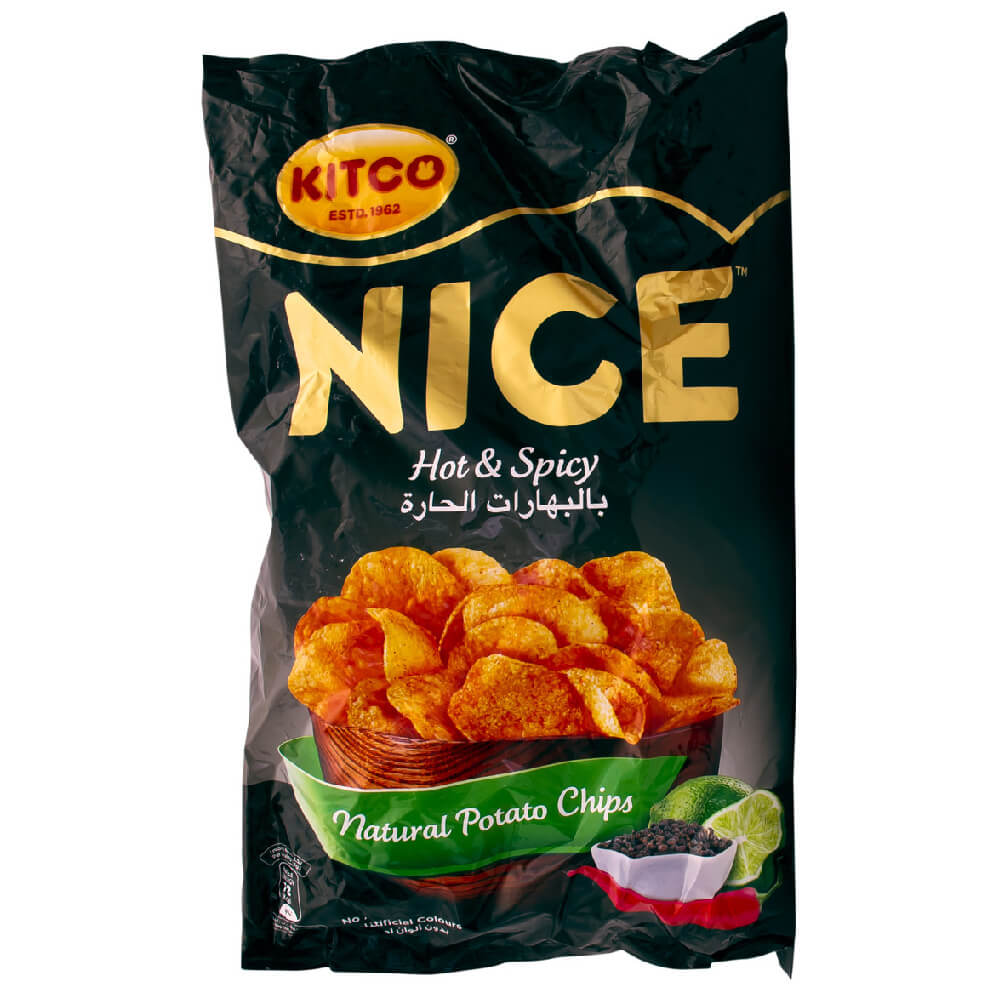 Nice Chips Hot & Spicy 21x14G