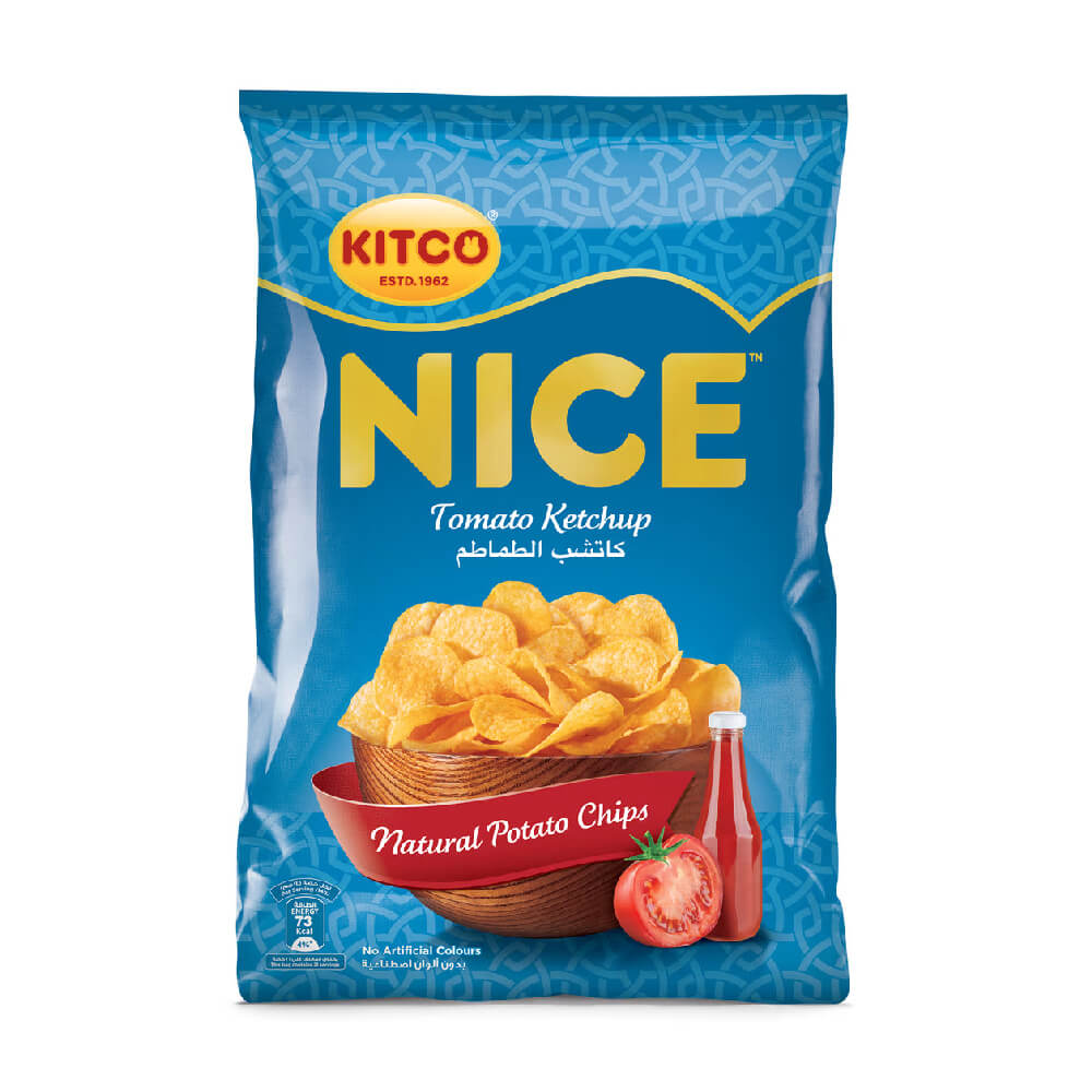 Kitco Nice Chips Tomato Ketchup 21x14gm