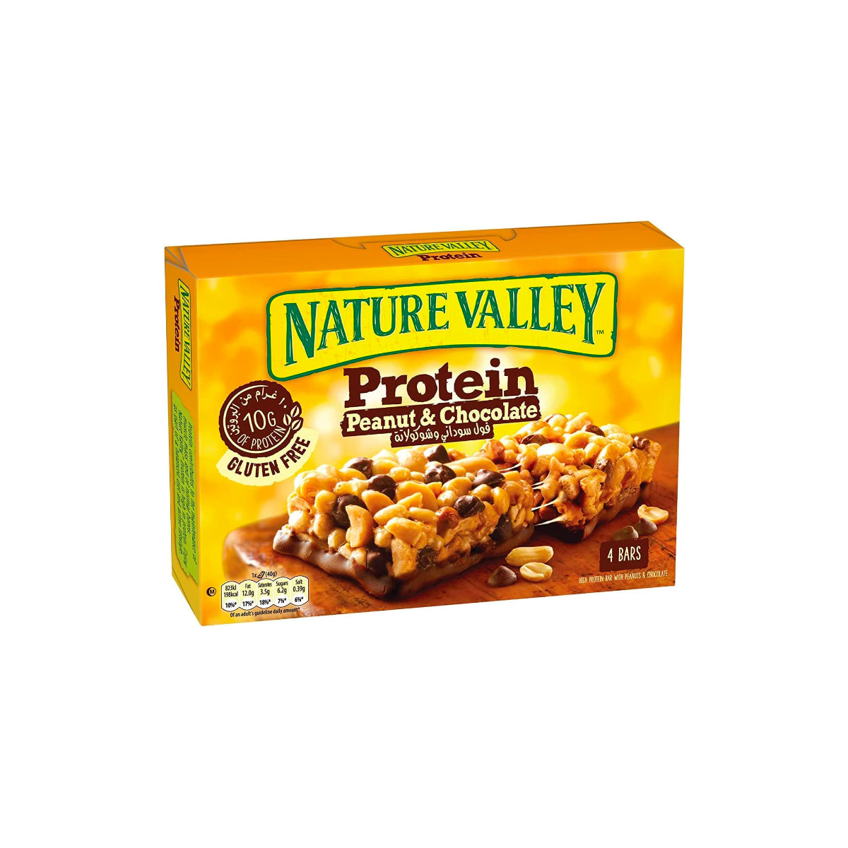 Nature Valley Peanut & Chocolate Protein Bar 4x40g