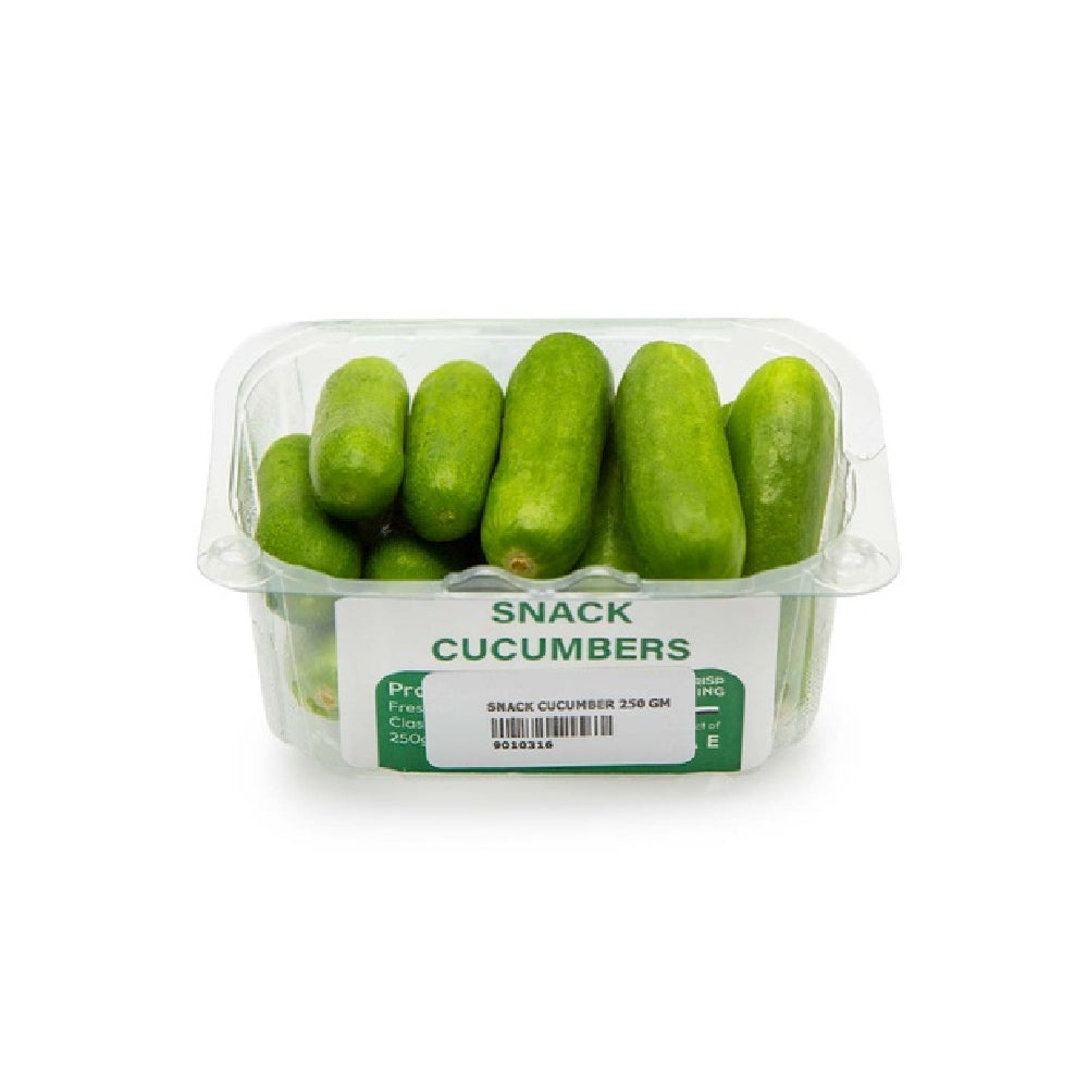 Healthy Farm Organic Baby Cucumber Snack Uae 250g Pack