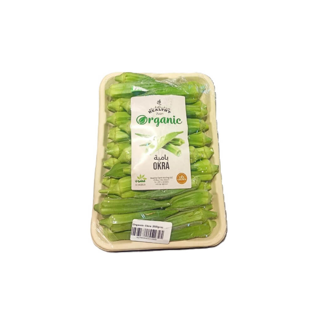 Healthy Farm Organic Okra Uae 250g Pack