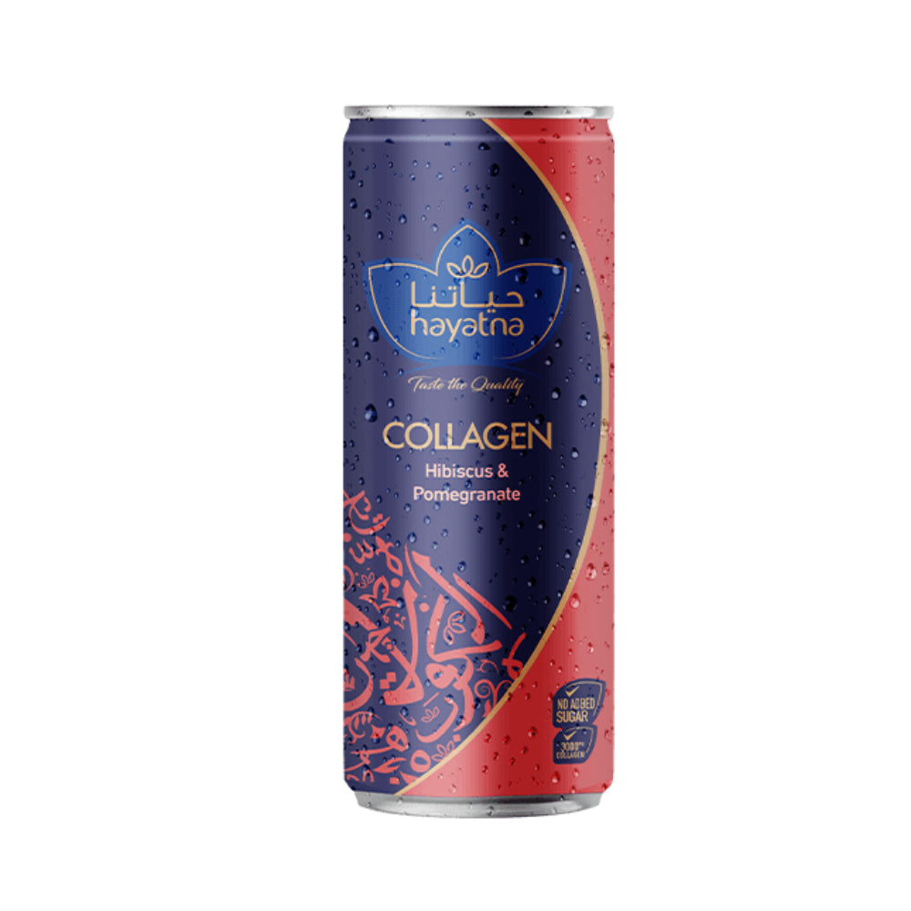 Hayatna Collagen Hibiscus Pomegranate Drink 250ml