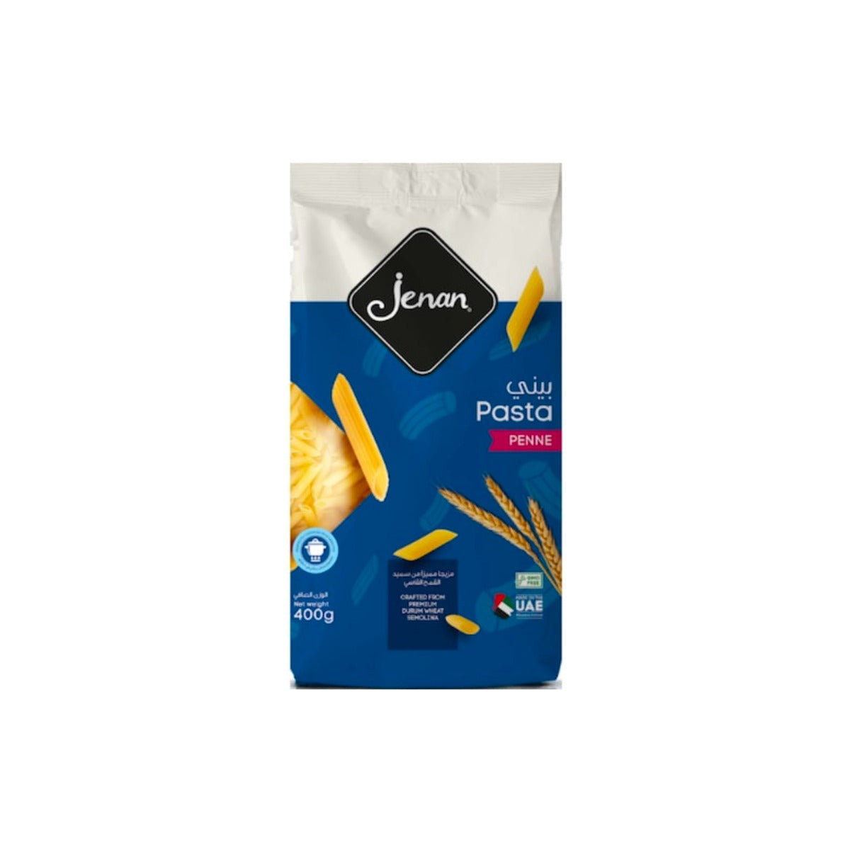 Jenan Penne Rigate Pasta 10mm 400g