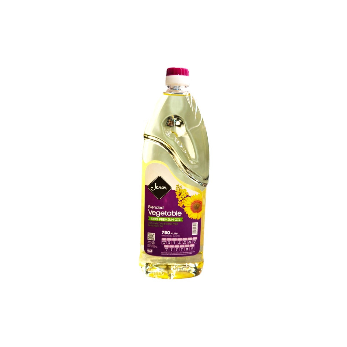 Jenan 100% Premium Blended Vegetable Oil 750ml